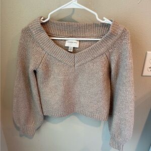 Jason Wu Women's V-Neck Sweater in Light Gray